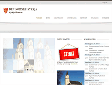 Tablet Screenshot of frana.kyrkja.no