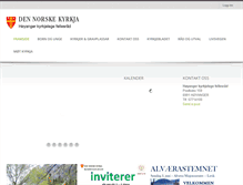 Tablet Screenshot of hoyanger.kyrkja.no